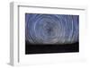 Long Exposure Time Lapse Image of the Night Stars-tobkatrina-Framed Photographic Print