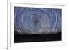 Long Exposure Time Lapse Image of the Night Stars-tobkatrina-Framed Photographic Print