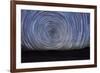 Long Exposure Time Lapse Image of the Night Stars-tobkatrina-Framed Photographic Print