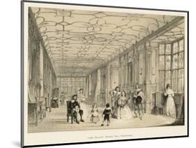 Long Gallery, Haddon Hall, Derbyshire-Joseph Nash-Mounted Giclee Print