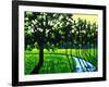 Long Green Shadows II-Patty Baker-Framed Art Print