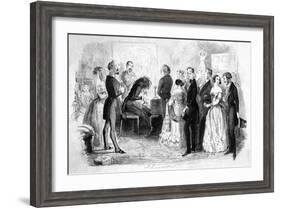 Long Haired Foreign Pianist-null-Framed Art Print