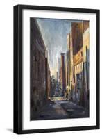 Long Hall in the City-Brooke Borcherding-Framed Art Print