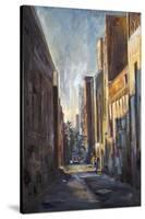 Long Hall in the City-Brooke Borcherding-Stretched Canvas