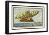 Long-Haul Airship-Jean Marc Cote-Framed Art Print