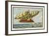 Long-Haul Airship-Jean Marc Cote-Framed Art Print