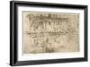 Long House, Dyers, Amsterdam, 1889-James Abbott McNeill Whistler-Framed Giclee Print