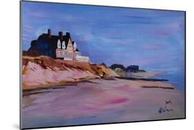 Long Island Beach Scene - Hamptons Beach House-Markus Bleichner-Mounted Art Print