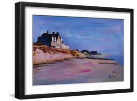 Long Island Beach Scene - Hamptons Beach House-Markus Bleichner-Framed Premium Giclee Print