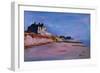 Long Island Beach Scene - Hamptons Beach House-Markus Bleichner-Framed Premium Giclee Print