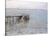 Long Island Pier-William Merritt Chase-Stretched Canvas