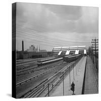 Long Island Railroad Station at the World's Fair-David Scherman-Stretched Canvas