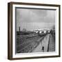 Long Island Railroad Station at the World's Fair-David Scherman-Framed Photographic Print