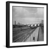 Long Island Railroad Station at the World's Fair-David Scherman-Framed Photographic Print