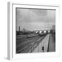 Long Island Railroad Station at the World's Fair-David Scherman-Framed Photographic Print