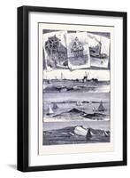 Long Island United States of America-null-Framed Giclee Print