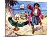 Long John Silver and His Parrot-James Edwin Mcconnell-Mounted Giclee Print