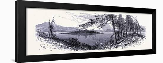 Long Lake United States of America-null-Framed Giclee Print