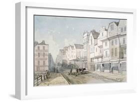 Long Lane, City of London, 1851-Thomas Colman Dibdin-Framed Giclee Print