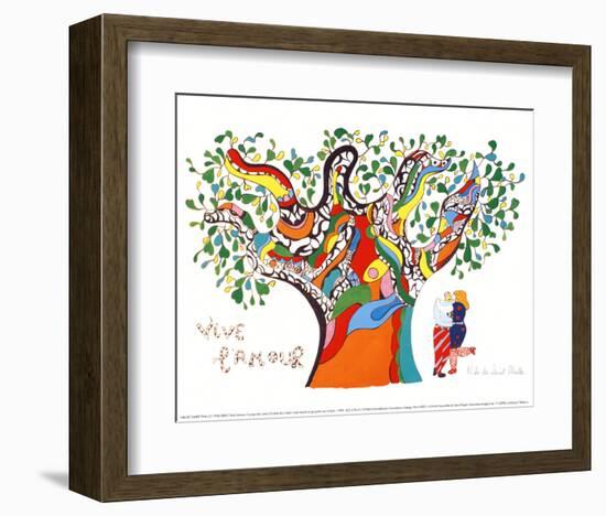 Long Live Love-Niki De Saint Phalle-Framed Art Print