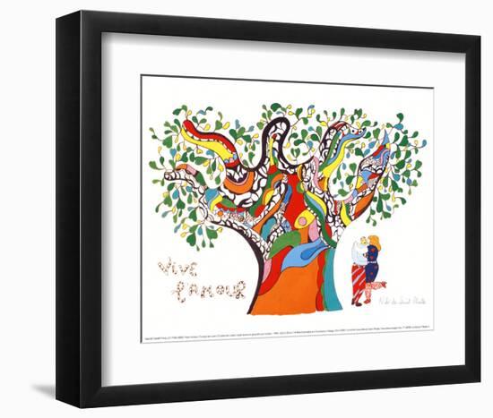 Long Live Love-Niki De Saint Phalle-Framed Art Print