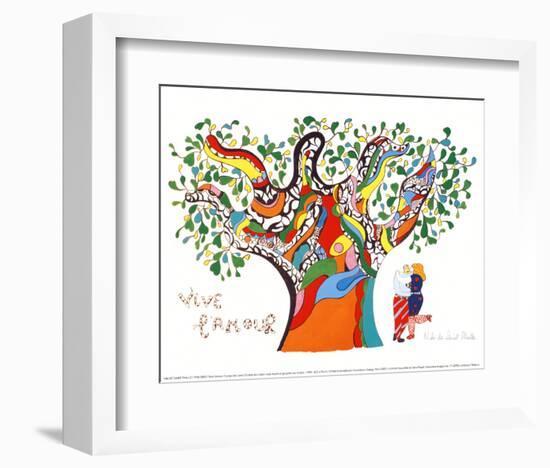 Long Live Love-Niki De Saint Phalle-Framed Art Print