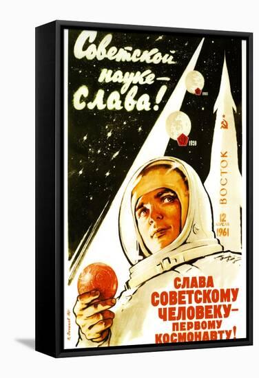 Long Live Soviet Science, Long Live the Soviet Man-null-Framed Stretched Canvas