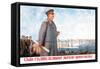 Long Live Stalin, Great Architect of Communism-Boris Belopoliskii-Framed Stretched Canvas