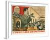 Long Live Stalin´S Generation of Stakhanov Heroes!, 1936-Gustav Klutsis-Framed Giclee Print