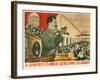 Long Live Stalin´S Generation of Stakhanov Heroes!, 1936-Gustav Klutsis-Framed Giclee Print