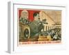 Long Live Stalin´S Generation of Stakhanov Heroes!, 1936-Gustav Klutsis-Framed Giclee Print