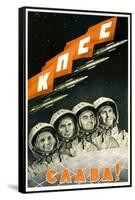 Long Live the Communist Party of the Soviet Union-null-Framed Stretched Canvas