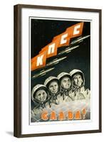 Long Live the Communist Party of the Soviet Union-null-Framed Art Print