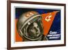 Long Live the First Woman Astronaut-null-Framed Art Print