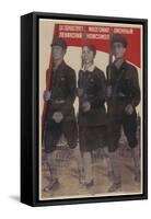 Long Live the Multi-Million-Member Leninist Komsomol, 1932-Gustav Klutsis-Framed Stretched Canvas