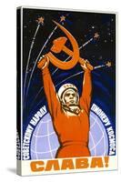 Long Live the Soviet People and its Pioneers-null-Stretched Canvas