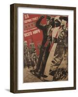 Long Live the USSR, 1931-Gustav Klutsis-Framed Giclee Print