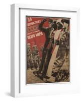 Long Live the USSR, 1931-Gustav Klutsis-Framed Giclee Print