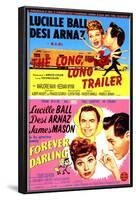 Long, Long Trailer, The / Forever Darling, 1954-null-Framed Art Print