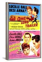 Long, Long Trailer, The / Forever Darling, 1954-null-Framed Art Print