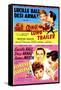 Long, Long Trailer, The / Forever Darling, 1954-null-Framed Stretched Canvas