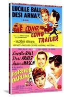 Long, Long Trailer, The / Forever Darling, 1954-null-Stretched Canvas