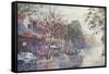 Long Lunch - Darby St.-John Bradley-Framed Stretched Canvas