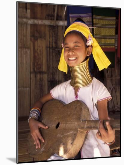 Long Neck Girl, Thailand-Gavriel Jecan-Mounted Photographic Print