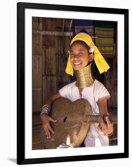Long Neck Girl, Thailand-Gavriel Jecan-Framed Photographic Print