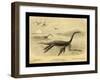 Long Necked Sea Lizard-Joseph Smit-Framed Art Print