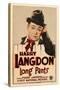 LONG PANTS, Harry Langdon on window card, 1927.-null-Stretched Canvas