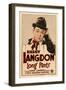 LONG PANTS, Harry Langdon on window card, 1927.-null-Framed Premium Giclee Print