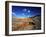 Long Petrified Log at Blue Mesa, Petrified Forest National Park, Arizona, USA-Bernard Friel-Framed Photographic Print