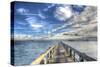 Long Pier Sebastian Florida-Robert Goldwitz-Stretched Canvas